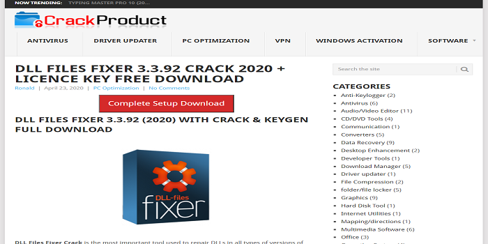 dll files fixer crackproduct